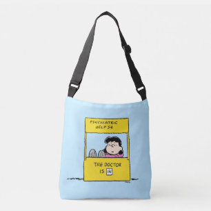 pinda's Lucy en de dokter zijn in Crossbody Tas