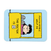 pinda's | Lucy en de dokter zijn in Magnet Magneet (Horizontaal)