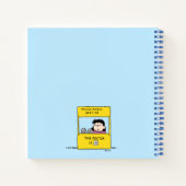 pinda's | Lucy en de dokter zijn in Notitieboek (Achterkant)