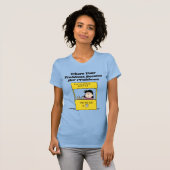 pinda's | Lucy en de dokter zijn in T-shirt (Voorkant volledig)