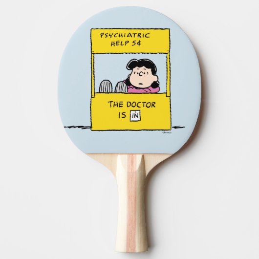 pinda's | Lucy en de dokter zijn in Tafeltennisbatje (Voorkant)