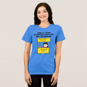 pinda's | Lucy en de dokter zijn in Tri-Blend Shirt (Voorkant volledig)