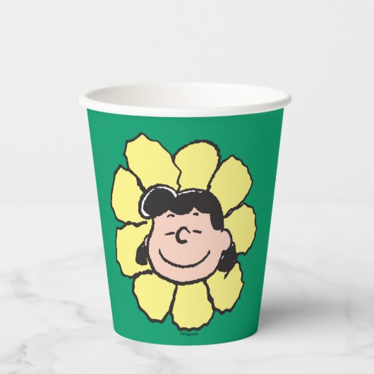 pinda's | Lucy Flower Papieren Bekers (Voorkant)