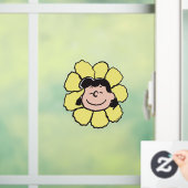 pinda's | Lucy Flower Raamsticker (Huis)