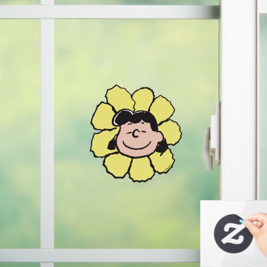 pinda's | Lucy Flower Raamsticker (Huis)