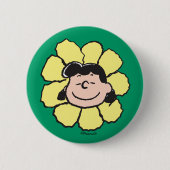 pinda's | Lucy Flower Ronde Button 5,7 Cm (Voorkant)