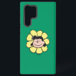 pinda's | Lucy Flower Samsung Galaxy Hoesje<br><div class="desc">Bekijk dit leuke Peanuts-ontwerp met Lucy.</div>