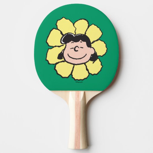 pinda's | Lucy Flower Tafeltennisbatje (Voorkant)