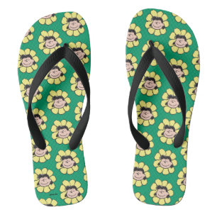 pinda's   Lucy Flower Teenslippers