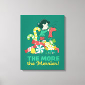 pinda's | Lucy hoe meer de Merrier Canvas Afdruk (Voorkant)