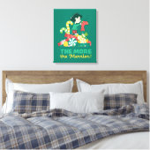 pinda's | Lucy hoe meer de Merrier Canvas Afdruk (Insitu (Slaapkamer))