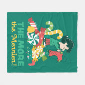 pinda's | Lucy hoe meer de Merrier Fleece Deken (Voorkant (Horizontaal))