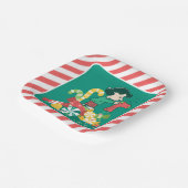 pinda's | Lucy hoe meer de Merrier Papieren Bordje (Gebogen)