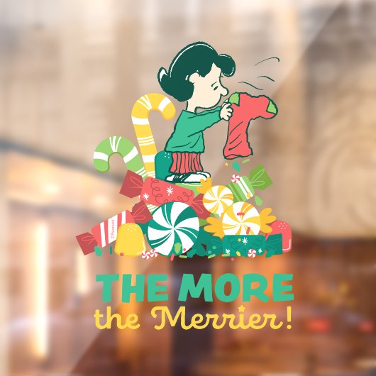 pinda's | Lucy hoe meer de Merrier Raamsticker (Vel 2)