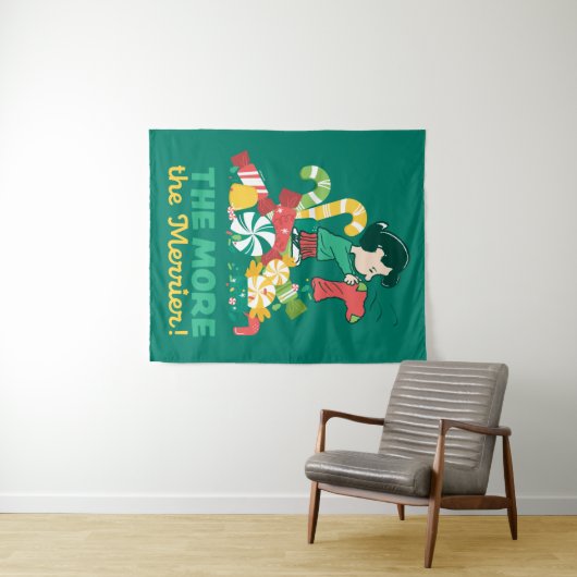 pinda's | Lucy hoe meer de Merrier Wandkleed (In Situ (horizontaal))