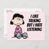 pinda's | Lucy met wapens Briefkaart (Voorkant / Achterkant)