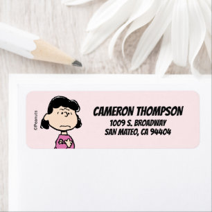 pinda's Lucy met wapens Etiket