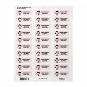 pinda's | Lucy met wapens Etiket (Full Sheet)