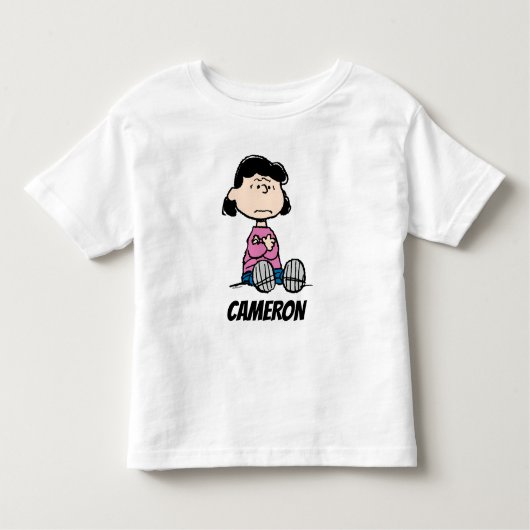 pinda's | Lucy met wapens Kinder Shirts (Voorkant)