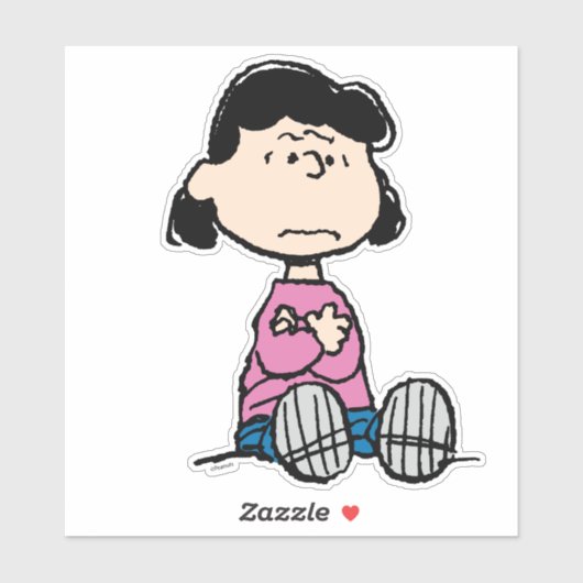 pinda's | Lucy met wapens Sticker (Vel)