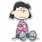 pinda's | Lucy met wapens Sticker (Voorkant)