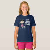 pinda's | Lucy met wapens T-shirt (Voorkant volledig)