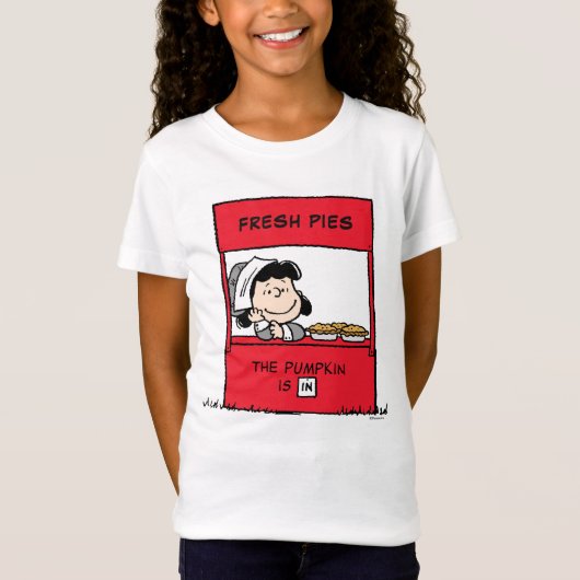 pinda's | Lucy Pilgrim Pie-standaard T-shirt (Voorkant)