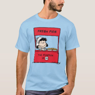 pinda's   Lucy Pilgrim Pie-standaard T-shirt