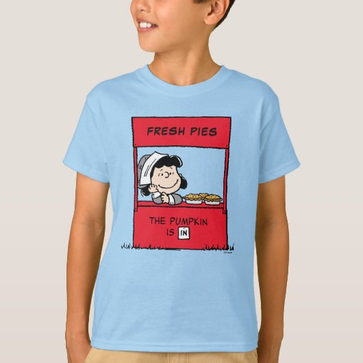 pinda's | Lucy Pilgrim Pie-standaard T-shirt (Voorkant)