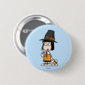 pinda's | Marcie Pilgrim Ronde Button 5,7 Cm (Voorkant /achterkant)