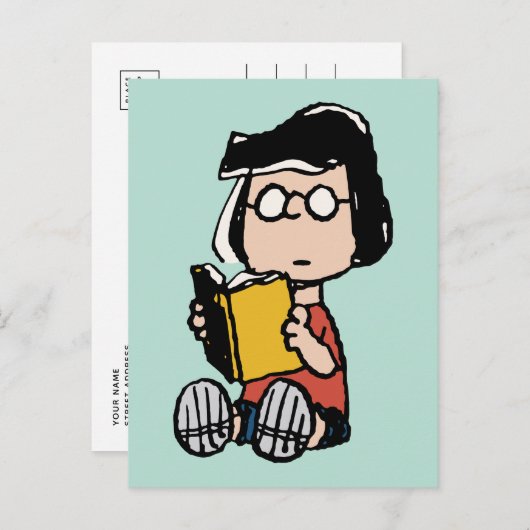 pinda's | Marcie Reading Briefkaart (Voorkant / Achterkant)