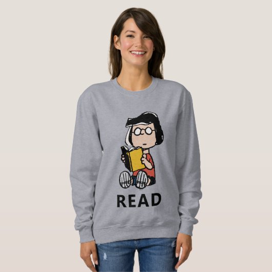 pinda's | Marcie Reading Trui (Voorkant volledig)