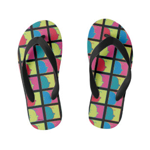 pinda's   Moderne Pop Art Charlie Brown Kinder Teenslippers