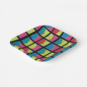 pinda's | Moderne Pop Art Charlie Brown Papieren Bordje (Gebogen)