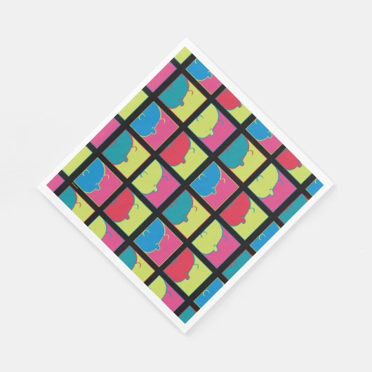 pinda's | Moderne Pop Art Charlie Brown Servet (Hoek)