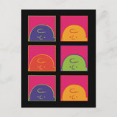 pinda's | Moderne Pop Art Het is Charlie Brown Briefkaart (Voorkant)