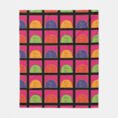pinda's | Moderne Pop Art Het is Charlie Brown Fleece Deken (Voorkant)