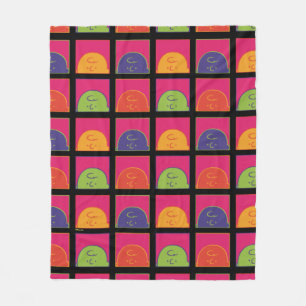 pinda's Moderne Pop Art Het is Charlie Brown Fleece Deken