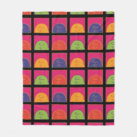 pinda's | Moderne Pop Art Het is Charlie Brown Fleece Deken (Voorkant)