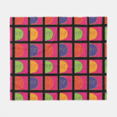 pinda's | Moderne Pop Art Het is Charlie Brown Fleece Deken (Voorkant (Horizontaal))