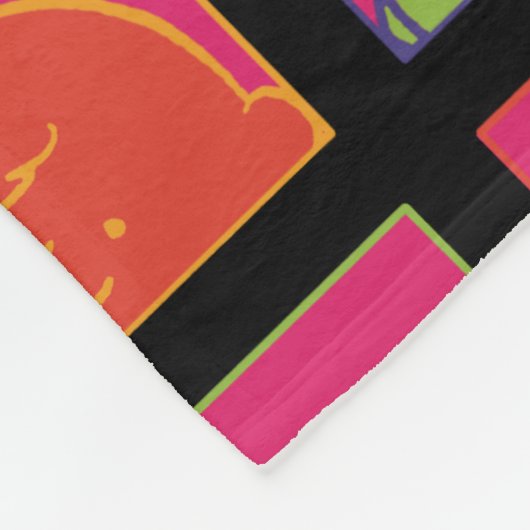 pinda's | Moderne Pop Art Het is Charlie Brown Fleece Deken (Hoek)