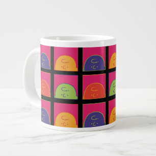 pinda's Moderne Pop Art Het is Charlie Brown Grote Koffiekop