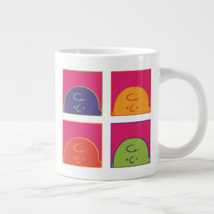 pinda's Moderne Pop Art Het is Charlie Brown Grote Koffiekop