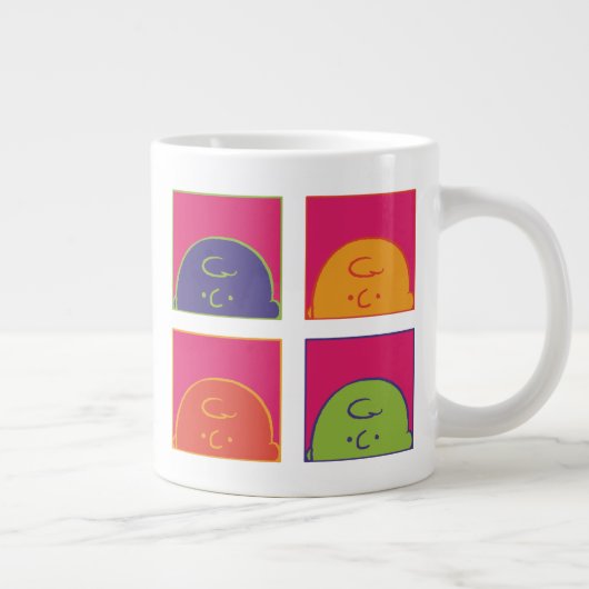 pinda's | Moderne Pop Art Het is Charlie Brown Grote Koffiekop (Rechts)