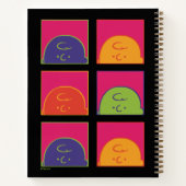 pinda's | Moderne Pop Art Het is Charlie Brown Notitieboek (Achterkant)