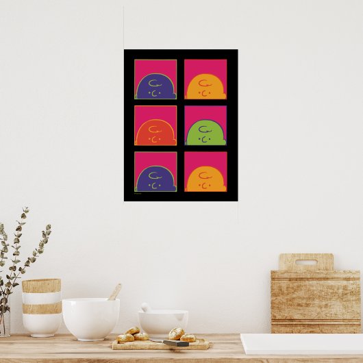 pinda's | Moderne Pop Art Het is Charlie Brown Poster (Keuken)