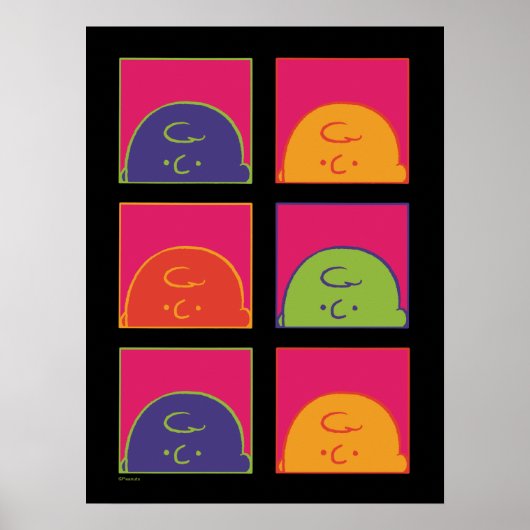 pinda's | Moderne Pop Art Het is Charlie Brown Poster (Voorkant)