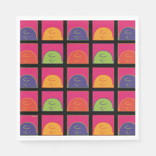 pinda's Moderne Pop Art Het is Charlie Brown Servet