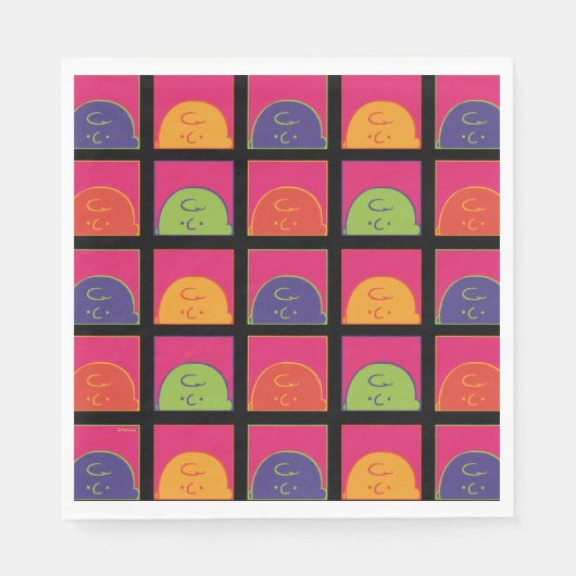 pinda's | Moderne Pop Art Het is Charlie Brown Servet (Voorkant)