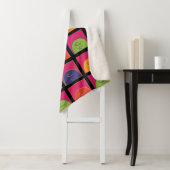 pinda's | Moderne Pop Art Het is Charlie Brown Sherpa Deken (In situ)